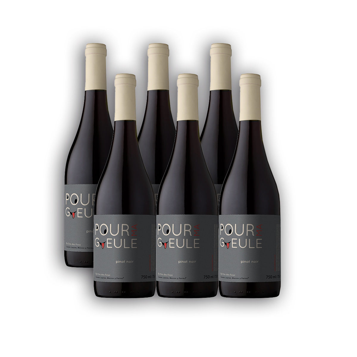Caja Pour Ma Gueule Pinot Noir x 6 botellas